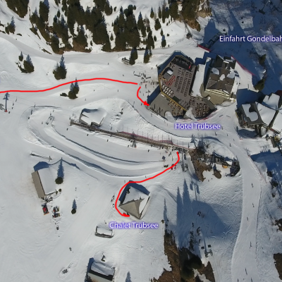 Lageplan Luft Chalet Trübsee